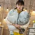 thumbnail image 5 of 12 Inch Cute Blob Seal Pillow, Chubby Seal Plush Hug Pillow Soft Stuffed Animal Toy, Adorable Birthday Gifts Christmas Gifts - 12 Inch Gray Seal, 5 of 8