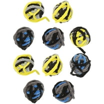 LOLIPPYY Set of 10 Plush Cat Toys for Kitten Enrichment, Size 1.77 x 1.77 x 14.15 inches