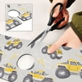 thumbnail image 6 of Yayeee Faucet Mat for Kitchen Sink 30" Diatomite Long Splash Guard Pad, Trucks Pattern, 6 of 7