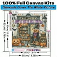 thumbnail image 7 of BYGFHLYW Diamond Art Painting Kits for Adults,Halloween Shop 5D Diamond Painting Dots Art Kits for Adults Beginner, DIY Full Round Gem Crystal Art Paint by Diamond, Home Wall Decor 14x 14 in, 7 of 7