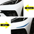thumbnail image 4 of TINKI Real Carbon Fiber Front Bumper Lip Corner Trim Strip Compatible with Chevrolet Corvette C8 Stingray 2020-2023 Car Exterior Decoration Stickers, 4 of 10