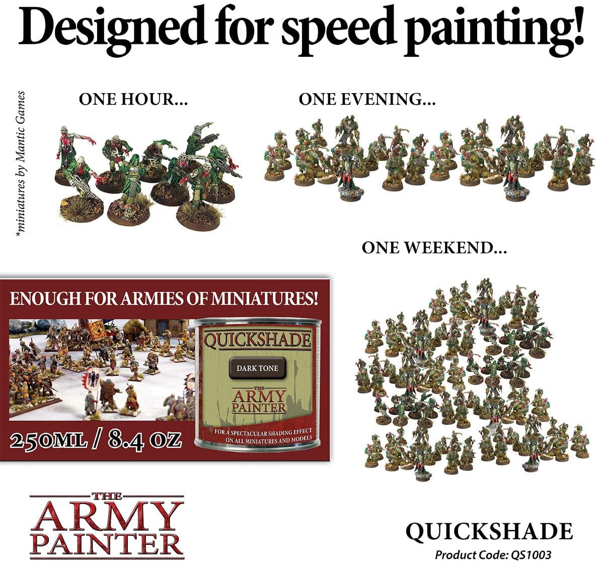 The Army Painter Quickshade - Dark Tone