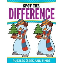 Spot The Difference Puzzles: (Seek and Find) (Paperback)