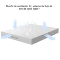 thumbnail image 2 of Colchón Matrimonial Blanco Memory Foam,18cm Colchones Confort de Grueso,Colchón en Caja con 2 Almohadas,Antiácaros e Hipoalergénico,Te Ayuda a Dormir Mejor(135 * 190 * 18cm), 2 of 7