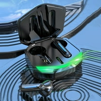 Latrodar Wireless Earbuds Bluetooth In Ear-Weight Headphones Elaborately Made d With Charging Case Black 4.4x2.8 Inch Home Tools