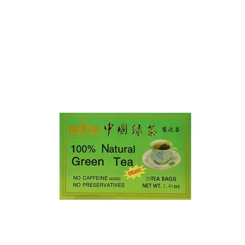 Royal King 100% Organic Green Tea - 20 Tea Bags