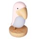 thumbnail image 5 of Innovadora lámpara de noche de pájaro ABS luz nocturna de respiración carga USB decoraciones de dormitorio para niños rosa, 5 of 14