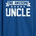 thumbnail image 3 of Instant Message - One Awesome Uncle - Men's Long Sleeve T-Shirt, 3 of 6