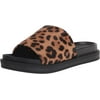 Aerosoles Womens Leila Slide Sandal 10 Leopard Tan