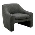 thumbnail image 2 of Moe's Home Collection Kenzie Accent chair Fabric gray, 2 of 8