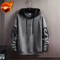 thumbnail image 3 of Sudadera con capucha de invierno para hombre, nueva sudadera con capucha para hombre, estilo coreano, años 90, vintage, divertida, holgada, Y2k, ropa de lujo, simple, novedosa y emo, 3 of 5