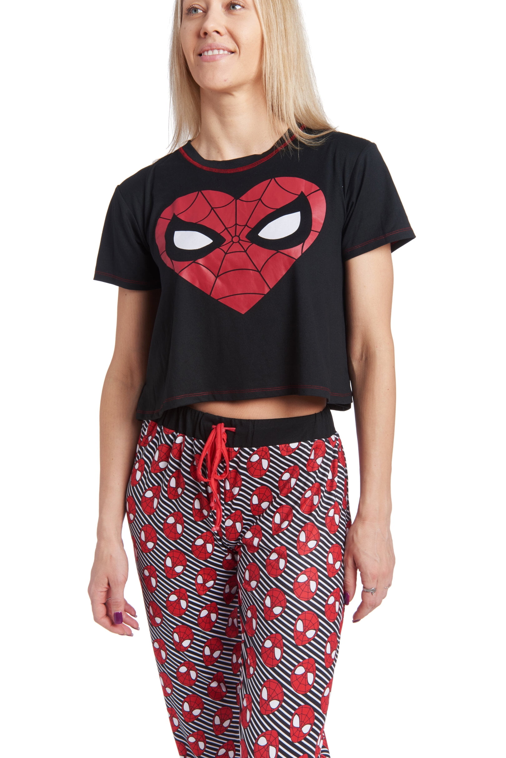 Marvel Spider-Man Womens Jogger Pajama