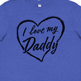 thumbnail image 4 of Inktastic I Love My Daddy in Black Chalk Heart Youth T-Shirt, 4 of 5