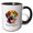 Black/White, variant on 3drose, Rhodesian Ridgeback Dog Breed. Colorful Painting Art. Chic Gift, 11oz Magic Transforming Mug