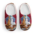 thumbnail image 3 of The Aristocats Slippers for Kids, Cute Soft Plush Anti-slip Fluffy Fuzzy House Slippers Warm Soft Plush Non-Slip Indoor Outdoor Slip-on Shoes for Boys Girls, 3 of 8