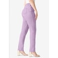thumbnail image 4 of Roaman's Women's Plus Size Petite Plus Size 24/7 Stretch Straight Leg Jean, 4 of 6