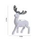 thumbnail image 3 of Adornos de ciervo para árbol de Navidad | Figuras de reno con purpurina para decoración navideña | Adornos colgantes en miniatura para fiestas, hogar, jardín y fotografía, 3 of 8