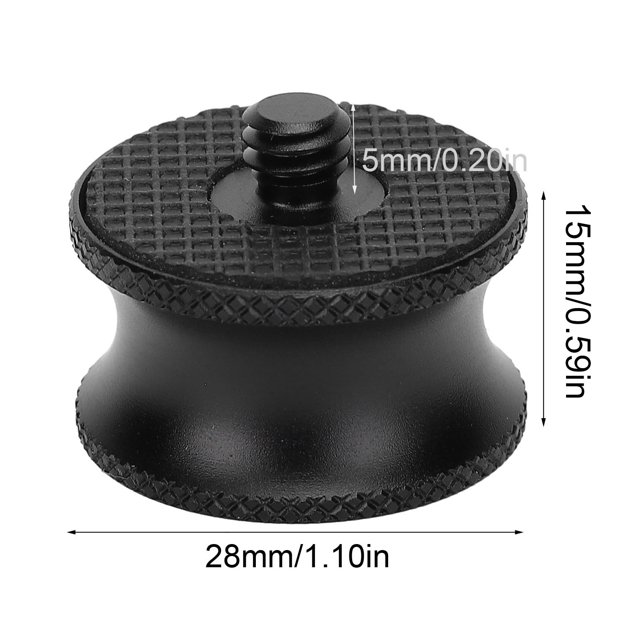 Camera Adapter Screw Track Dolly Rail Slider Metal Adapter Screw For Camera Tripod Ball Head Monopod Mount Camera Accessories Gimbal Stabilizer Accessories