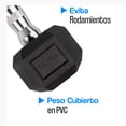 thumbnail image 4 of Set Mancuernas Hexagonales Tayga Par 5lb, 10lb Y 15 Lb PVC, 4 of 6