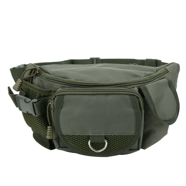Fishing Waist Bag, Fishing Bag Fanny Pack For Outdoor Replacement For Fishing  Pack Military Green 