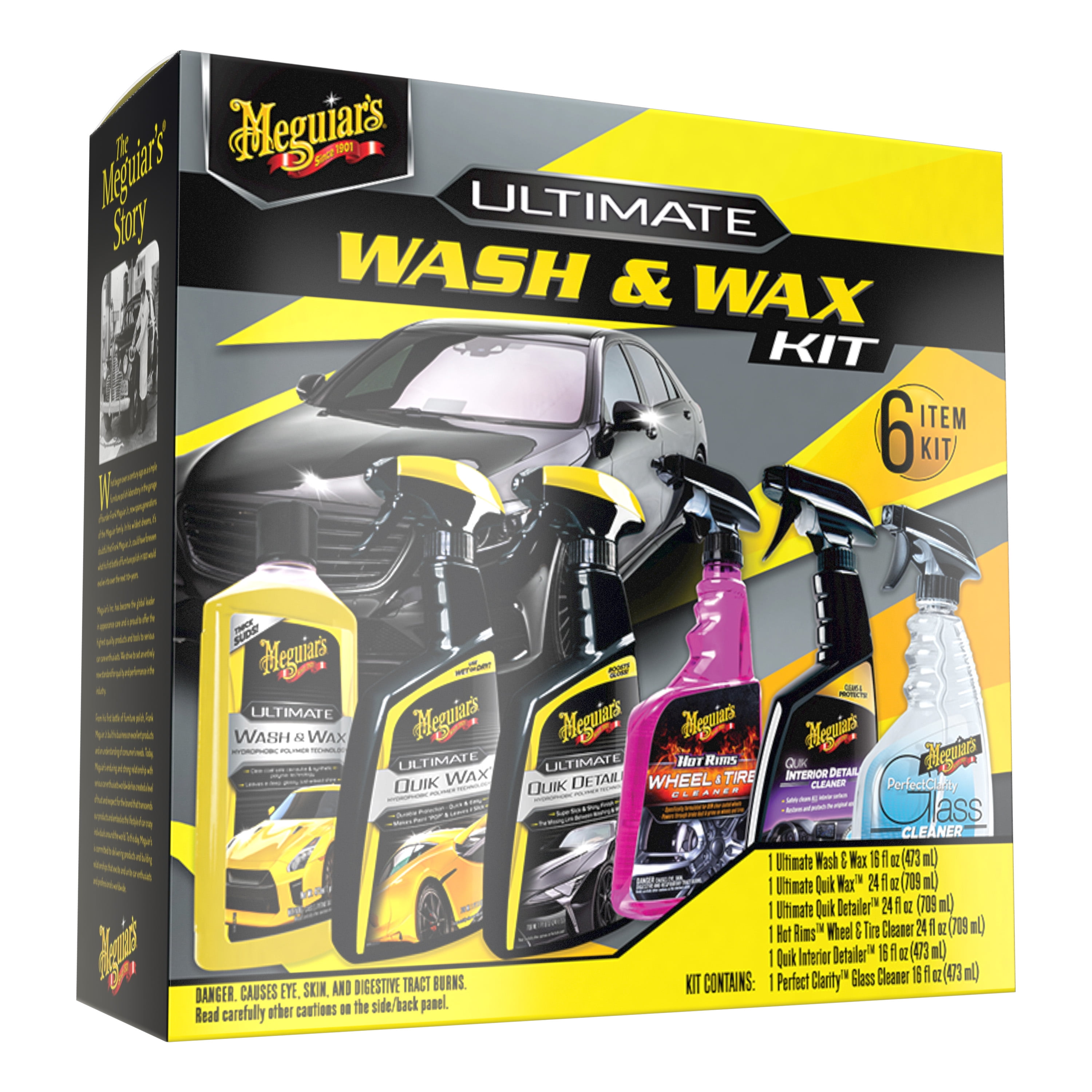 Meguiar's Ultimate Wash and Wax Kit, G55232