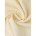 thumbnail image 7 of DARING DIVA Women's Solid Pajama Sets Short Sleeves Cute Soft Elastic XL Light Yellow, 7 of 7