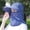 Navy, variant on HAIJIE Beach Sun Straw Hat Women's Wide Brim Sun Hat UPF 50 Summer Beach Hat For Outdoor Boonie Cap With Round And Adjustable Chin Strap Adjustable Hiking Hats Men Desktop Visor Boating Men Hats for