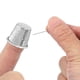 thumbnail image 4 of Dedal, Protector de dedo para costura a mano, Herramientas de costura DIY, Plateado, 20 PZS, 4 of 6