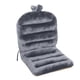 thumbnail image 3 of Cojín de felpa para silla, cómodo, cálido, transpirable, suave, para oficina y hogar. Gris, 3 of 7