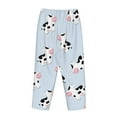 thumbnail image 3 of Lsque Cute Farm Cow Print Women's Pajama Pants, Lounge Pant - Comfortable Home Wear,Elastic Waistband, Stylish Design-X-Large, 3 of 9