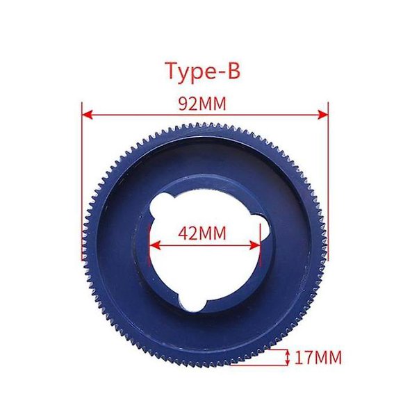 1pc Milling Machine Cutter Plastic Gear Automatic Feed Accessories Corrosion Wear Resistance High Quality Nylon Gear