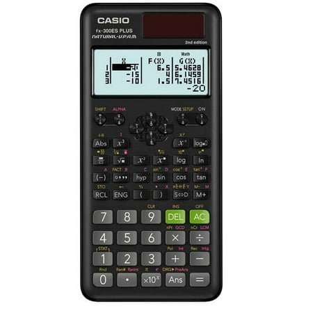 Casio FX-300ESPLUS2 Scientific Calculator Natural, Textbook (Best Casio Scientific Calculator For Engineering)