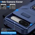 thumbnail image 4 of Funda para GANGXUN Google Pixel 8A - Soporte metálico, Función magnética, Azul, 4 of 5