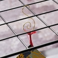 thumbnail image 4 of Uxcell 1 x 2 inch Christmas Ornament Hooks Gold Finish, 30 Counts, 4 of 5