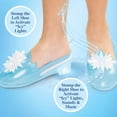 thumbnail image 6 of Disney Frozen Elsa’s Icy Power Shoes, Light-Up Dress-Up Heels for Girls Ages 4 - 6, 6 of 8