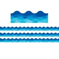 thumbnail image 2 of Creative Teaching Press Waves Of Blue Wavy EZ Border, 48 Feet Per Pack, 3 Packs, 2 of 2