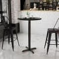 thumbnail image 3 of Flash Furniture Stiles 30'' Round Black Laminate Table Top with 22'' x 22'' Bar Height Table Base, 3 of 6