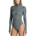 thumbnail image 2 of Commando Classic Print Turtleneck Bodysuit BDS203, 2 of 13