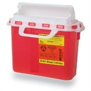 Becton Dickinson 305426,  Sharps Container, Plastic, Red, 12/Case (282901_CS)