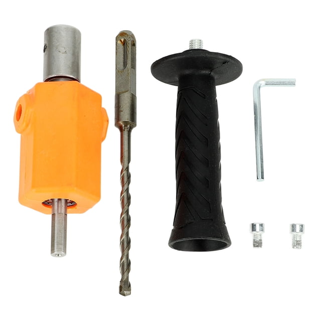 Cabezal de conversión de martillo eléctrico Cabezal de taladro percutor rotatorio eléctrico Broca para taladro percutor eléctrico Naranja