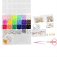 thumbnail image 1 of Kit de Fabricación de Pulseras de Cuentas de Arcilla para Principiantes, Cuentas de Polímero de Muy Buen Gusto de la Amistad para Pulseras, Kit de Fabricación de Joyas, 1 of 6