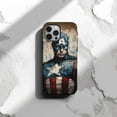 thumbnail image 2 of Captain America Shield Defender Magnetic Tough Phone Case, 2 of 7