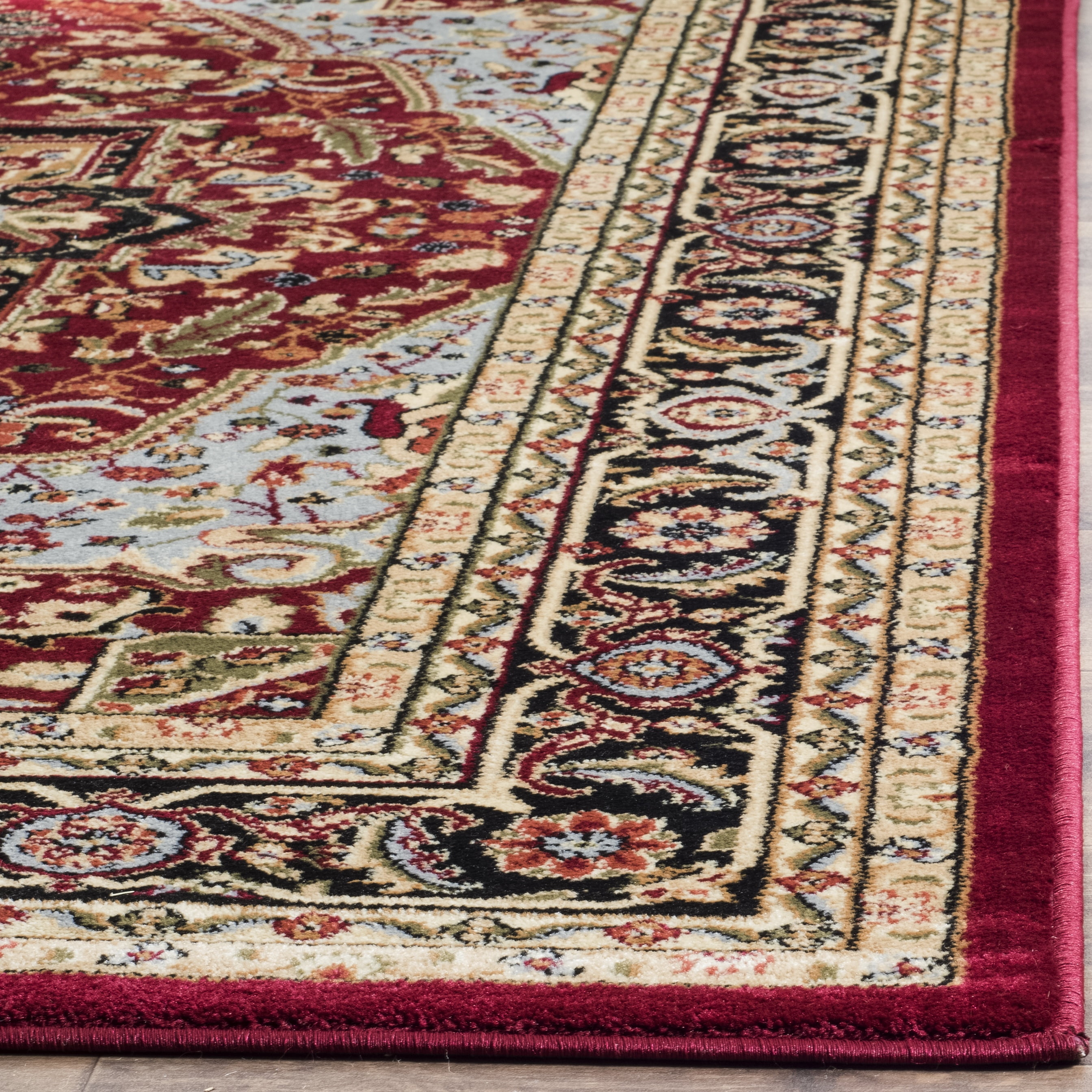 Safavieh Lyndhurst Miranda Floral Area Rug, Red/Black, 2' x 3'