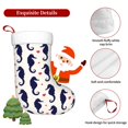 thumbnail image 5 of Rateoe Seahorses and Hearts Print Christmas Stockings,18 Inch Large Christmas Stockings Decoration Ornaments for Holiday Home Fireplace Indoors, 5 of 7