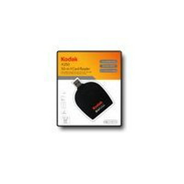 Kodak A250 50-in-1 Card Reader/Writer - Card reader - 50 in 1 (MS, MS PRO, SD, MS Duo, xD, CF, microSD) - USB