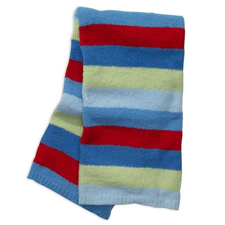 Child of Mine by Carter's Striped Chenille Blanket, for Boys