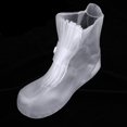 thumbnail image 4 of Hombres Mujeres Reutilizable Antideslizante Impermeable Lluvia Zapato Cubrebotas Cubrezapatos - Tamaño claro 6 kusrkot Cubierta impermeable para zapatos de lluvia, 4 of 8