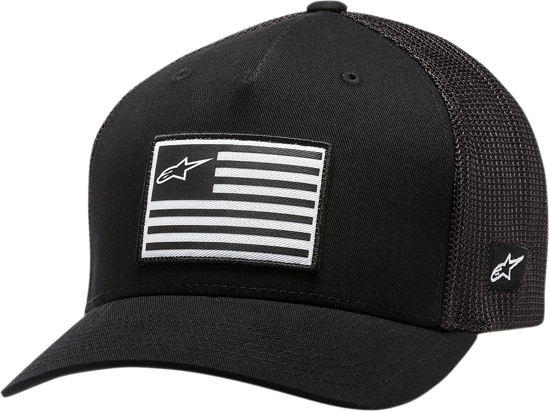 Alpinestars Flag Flexfit Hat Black SM 