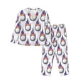thumbnail image 1 of Fotbe Golf balls Conjunto de Pijama de Manga Larga para Mujer con Estampado, Ropa de Dormir de 2 Piezas, Conjunto de Casa Suave y Cómodo con Bolsillos-Small, 1 of 7