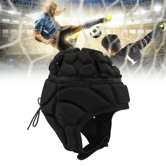 Casque de Rugby, Casque Rembourré Doux en Éponge EVA, Casque de Football Respirant, Couvre-Chef de Rugby Ajustable pour Jeunes, Enfants, Adultes, Port Confortable